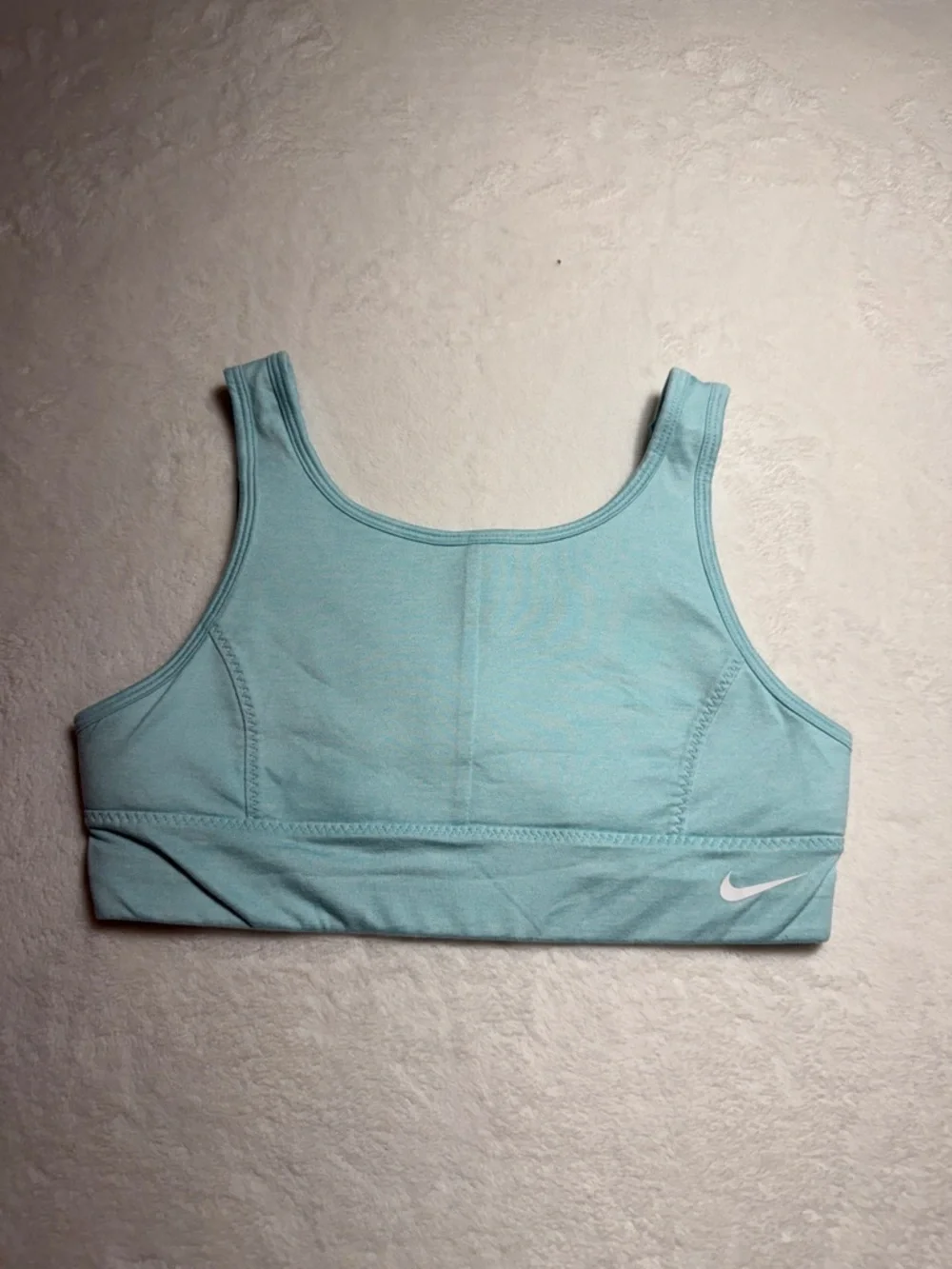 Nike Light Aqua Scoop-Back Sports Bra
